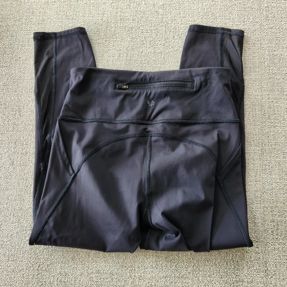 Athleta Lightning Capri Legging Women Size XS Black